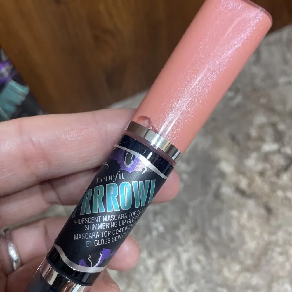 Prrrowl Mascara Top Coat & Lip Gloss Duo (Sparkling Peacock)(Look At Me)‎